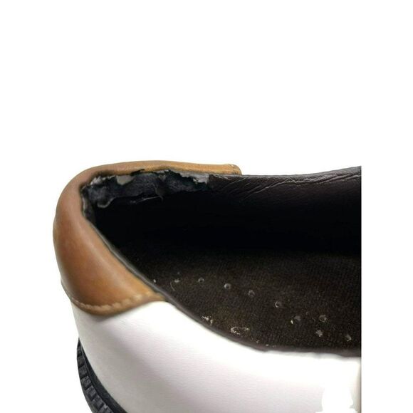 Footjoy Mens 58049 Golf Shoes Super Lites Saddle Multicolor Leather Low Top 9.5N - Picture 8 of 16